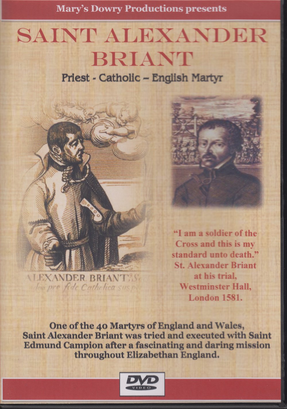 Saint  Alexander Briant - DVD