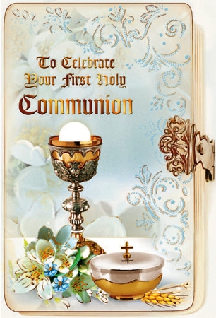 1st Communion Card/Symbolic
