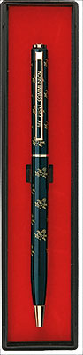 Pen With Communion Inscription - Black