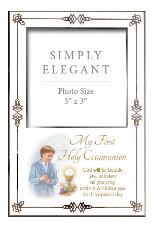 Communion Photo Frame - Boy 