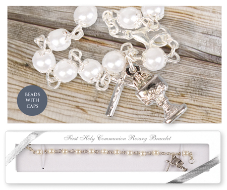 Communion Rosary Bracelet