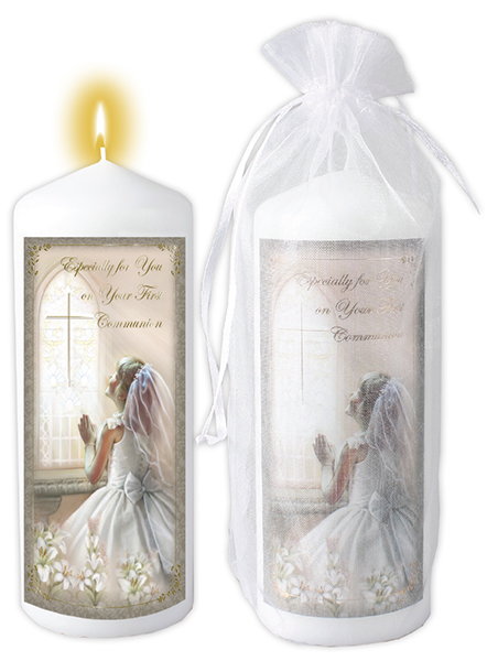 Communion Candle - Girl