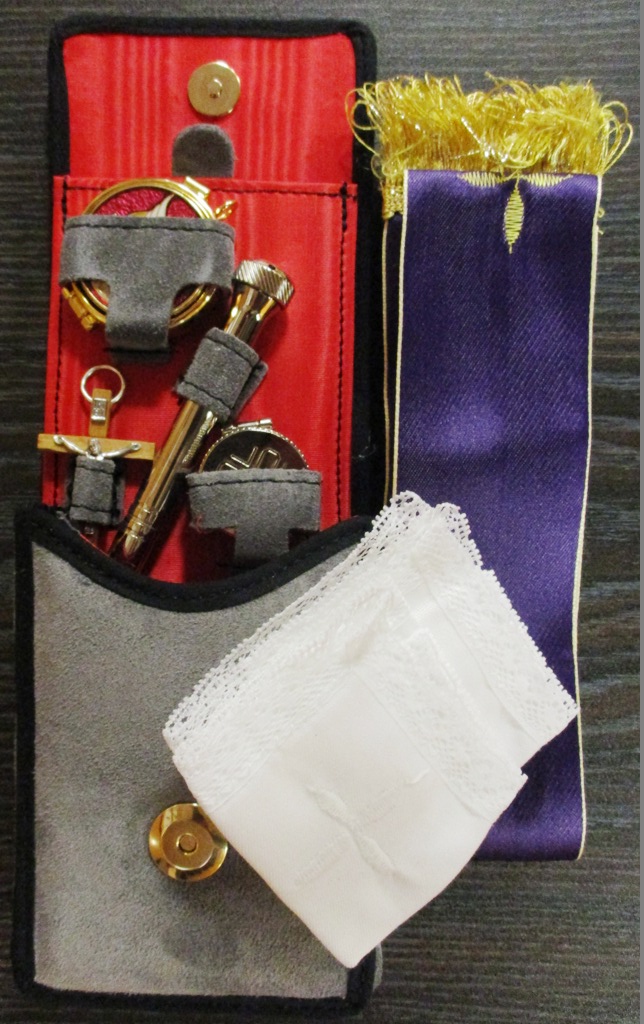 6 Piece Sick Call Set - Suede Pouch