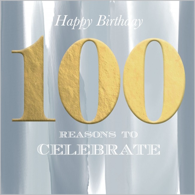 Card - Happy 100th Birthday 535317