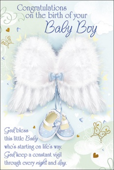 Card - Birth Baby Boy 533823