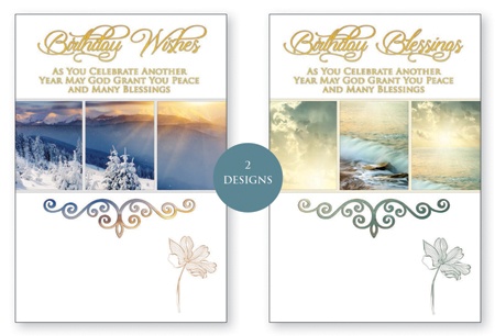 Birthday Blessings Masculine 2 Designs 533016