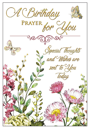 Card - Birthday Prayer For You 535667