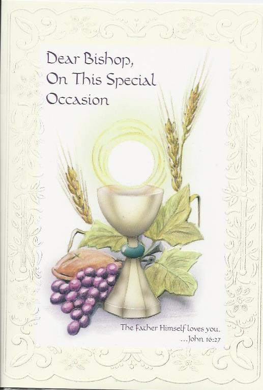 Card - Bishop's Consecration