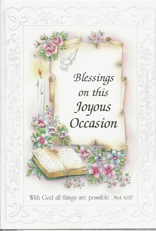 Blessings On This Joyous Occasion 518549