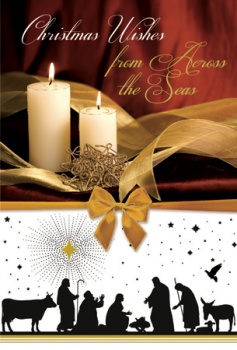 Card - Christmas Wishes Across the Seas 533798 