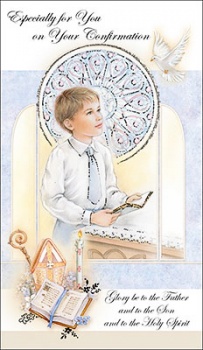 Card - Confirmation Boy - CBC F28232