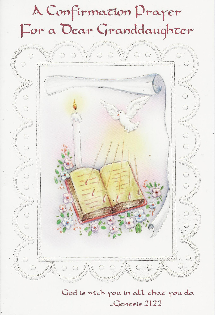 Confirmation Prayer For Dear Granddaughter 518567