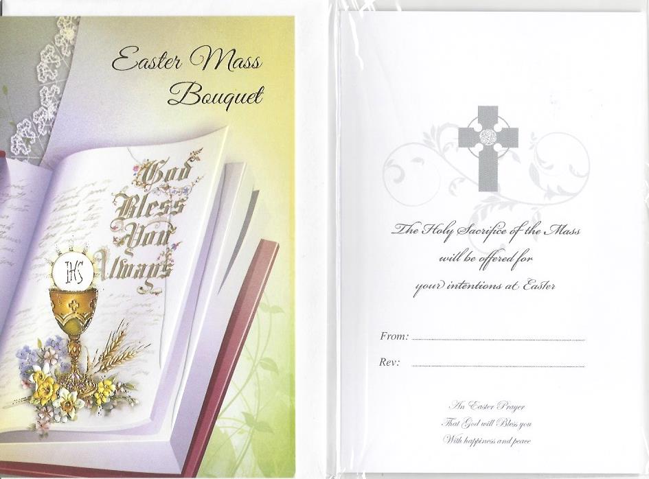 Card - Easter Mass Bouquet 534384