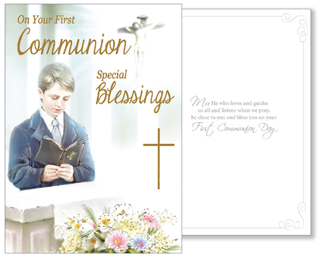 Card - First Communion Special Blessings