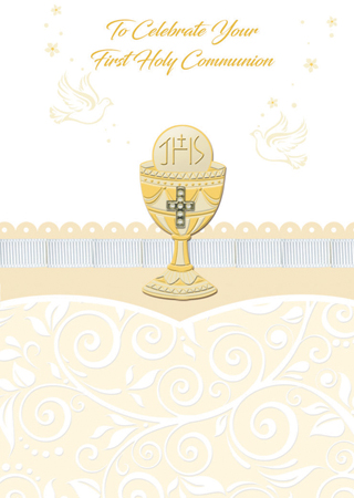 First Holy Communion Card 