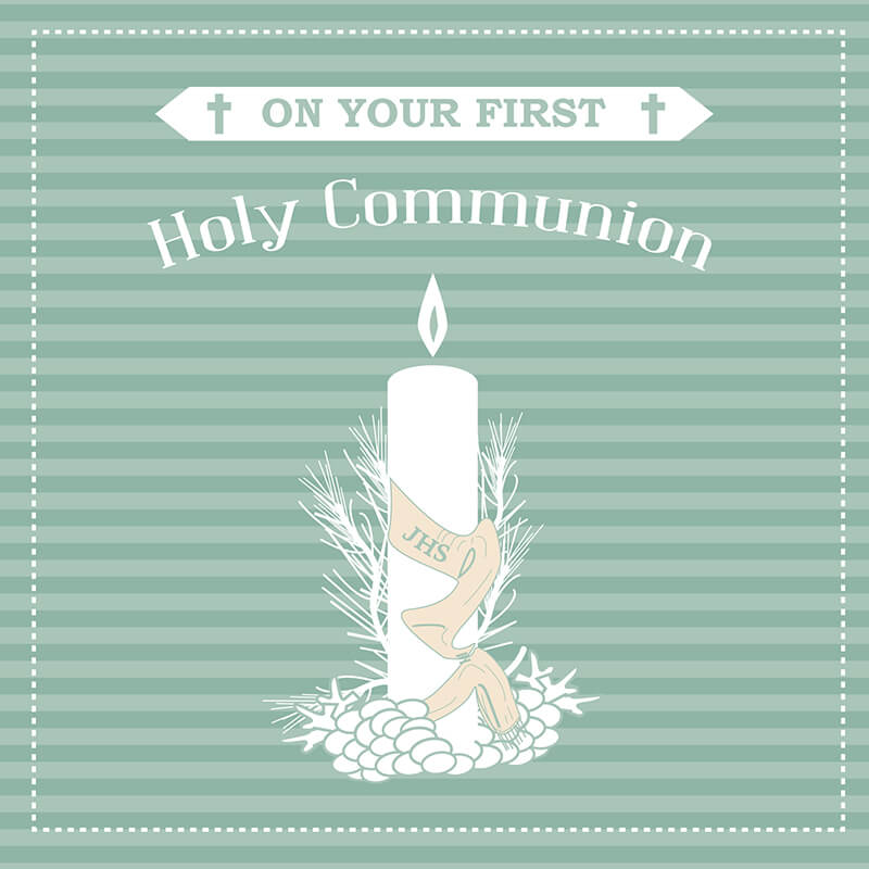 Card - On Your First Holy Communion CCN0047