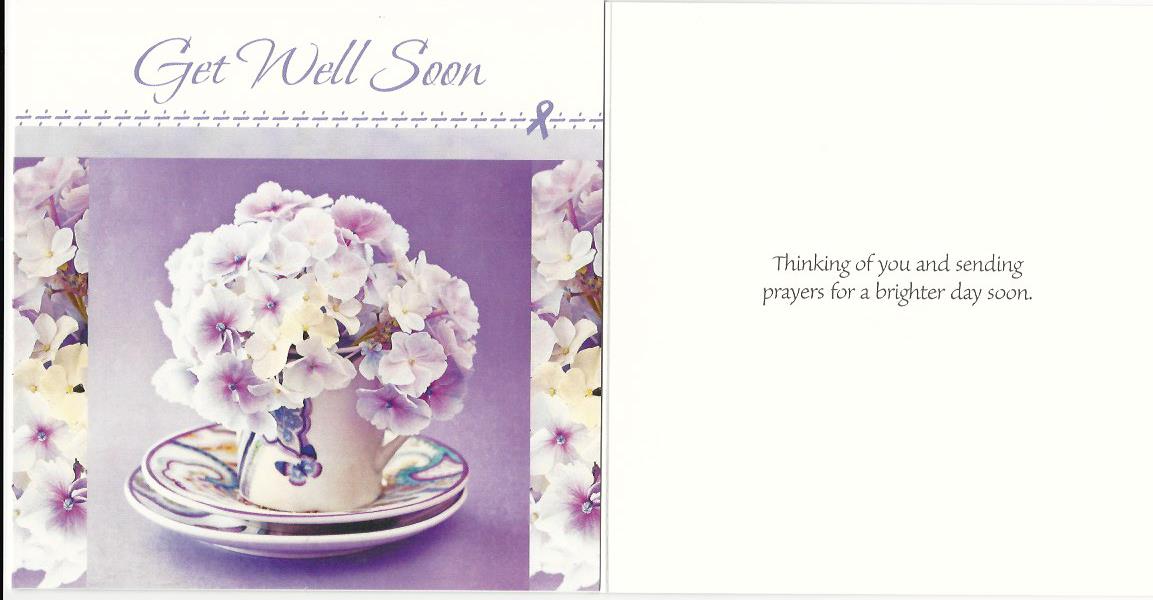 Card - Get Well Soon 101869
