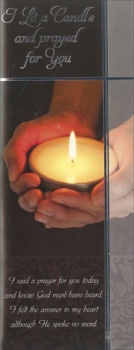Card - I Lit A Candle For You - CBC 20832