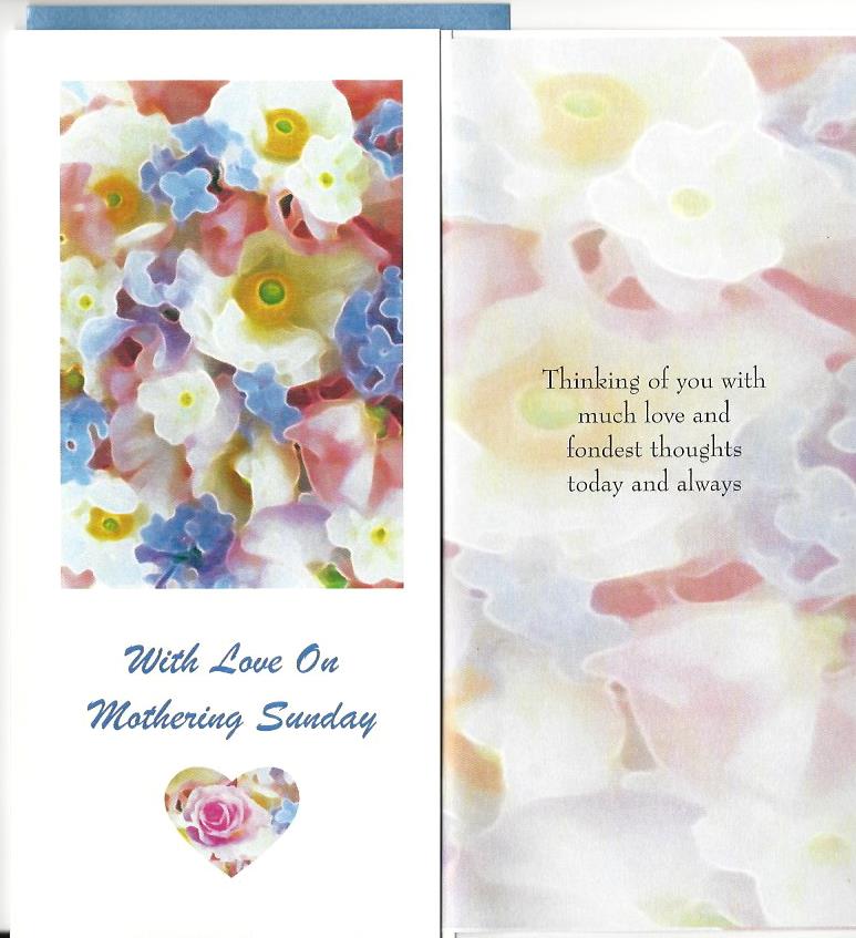 Card - Mothering Sunday MS104