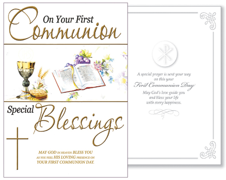 On Your First Communion Special Blessings 536138 