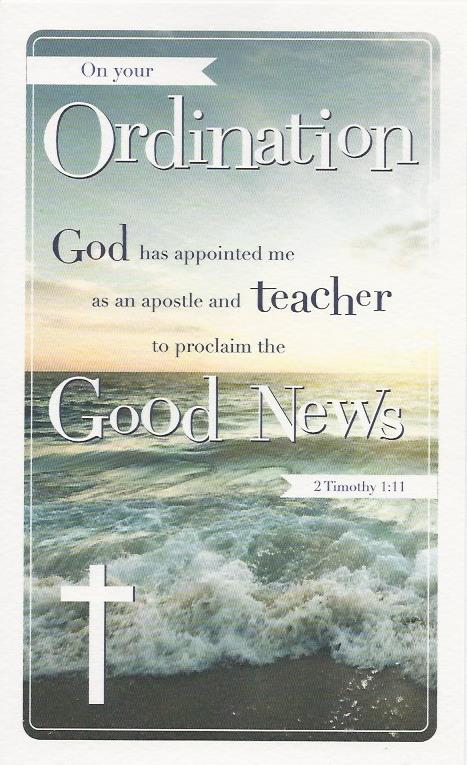 Card - Ordination 531736
