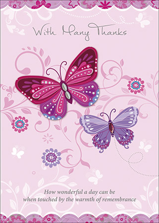 Card - With Many Thanks 529483
