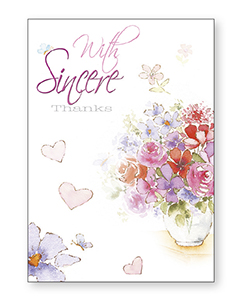 Card - With Sincere Thanks 528599