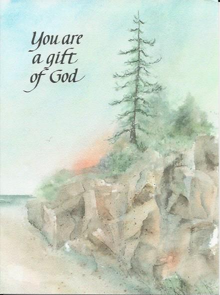 Card Birthday - You Are a Gift of God