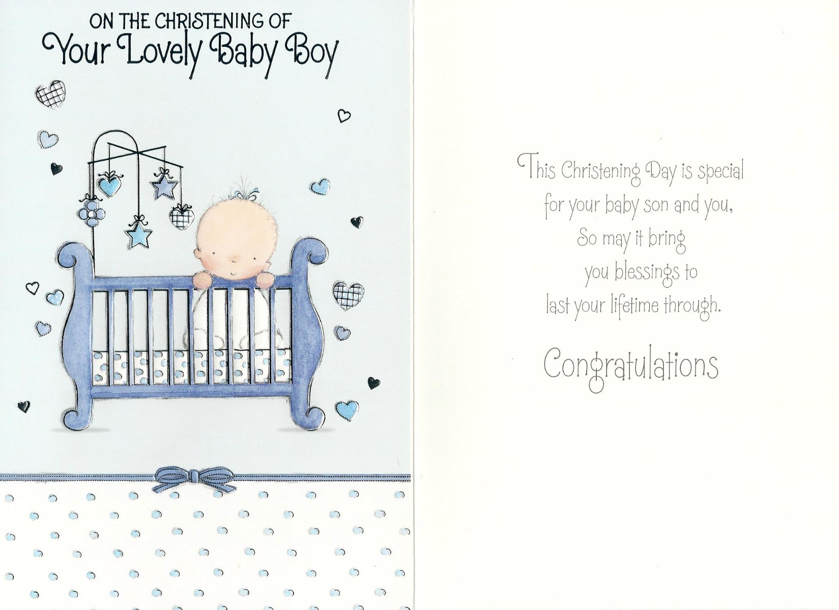 Christening of Your Lovely Baby Boy 537779 