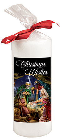 Christmas Candle - Christmas Wishes