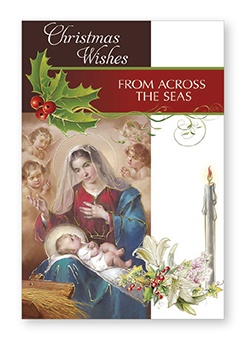 Card - Christmas Wishes Across the Seas - CBC 9906