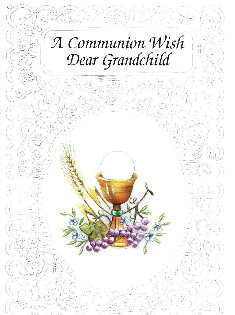 Card - First Communion - Grandchild 518564