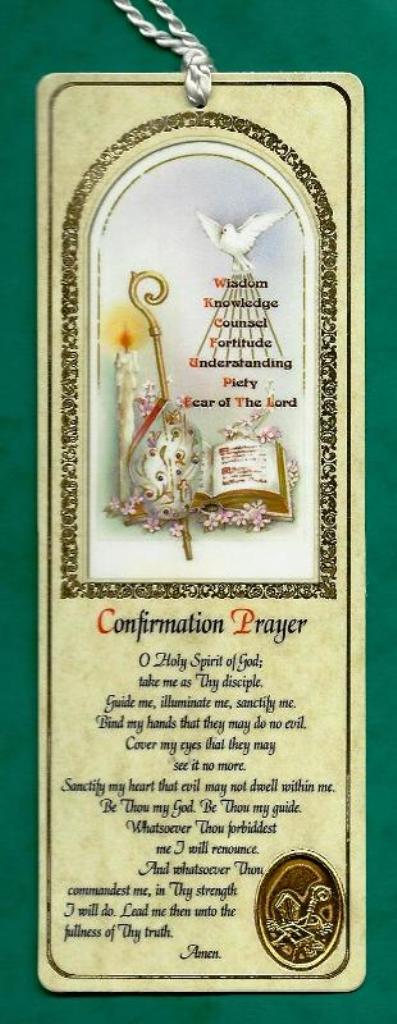 Confirmation Bookmark