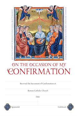 Confirmation Certificate - Pack of 25
