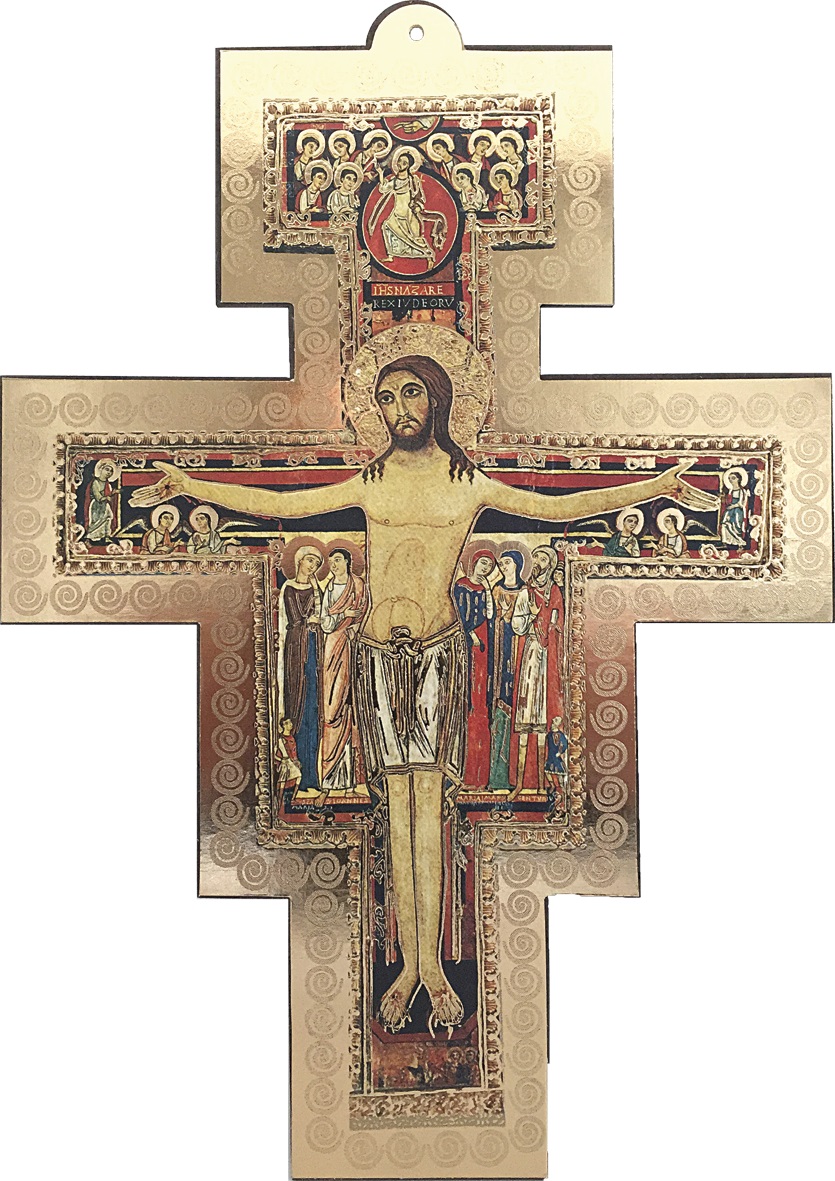 San Damiano Cross 25 x 18cm