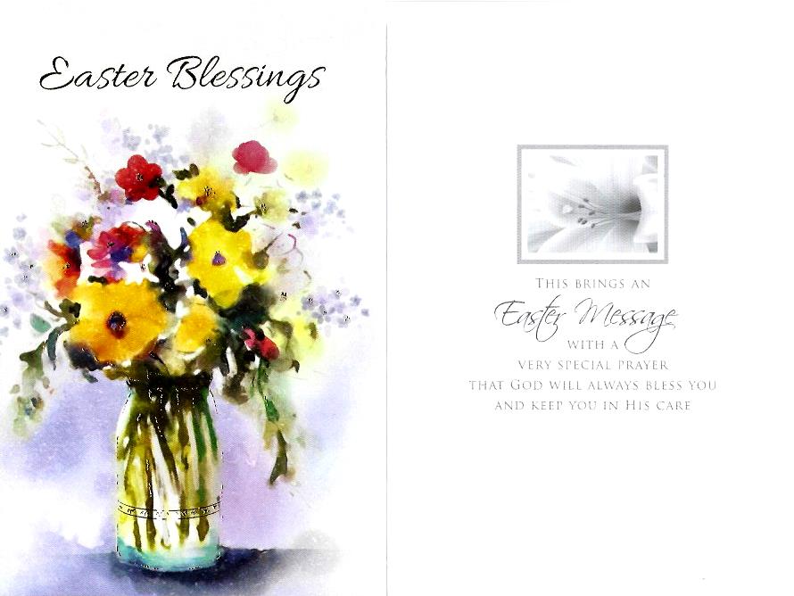 Easter Card - Easter Blessings CBC85668-1