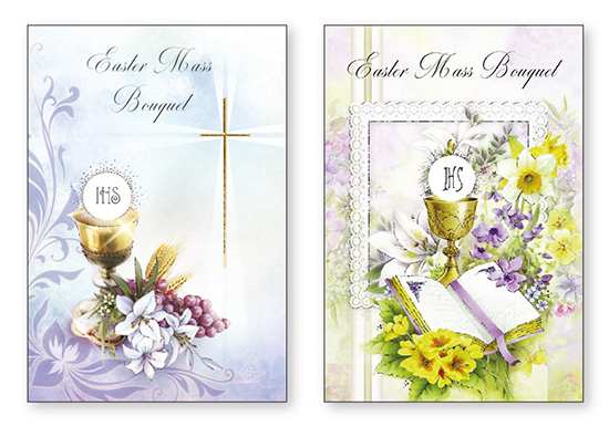 Easter Mass Bouquet Card - 534385