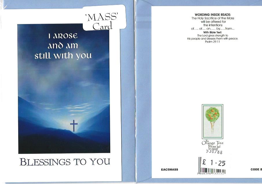 Easter Mass Card 530788