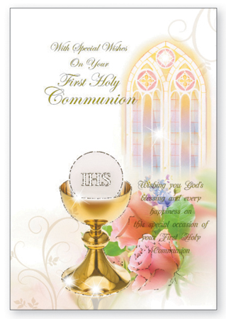 Card - Special Wishes FIRST HOLY COMMUNION