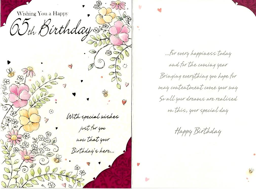 Happy 65th Birthday 531702