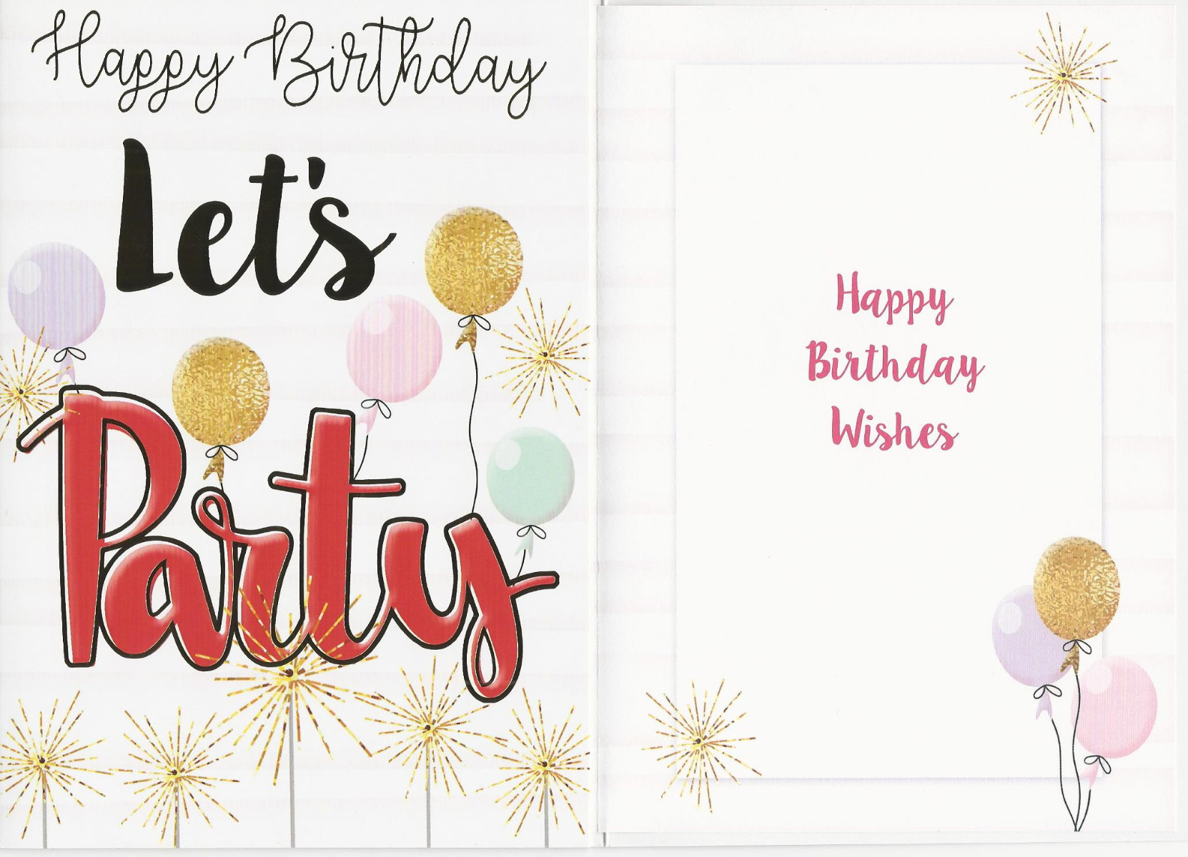 Happy Birthday Let's Party 537808