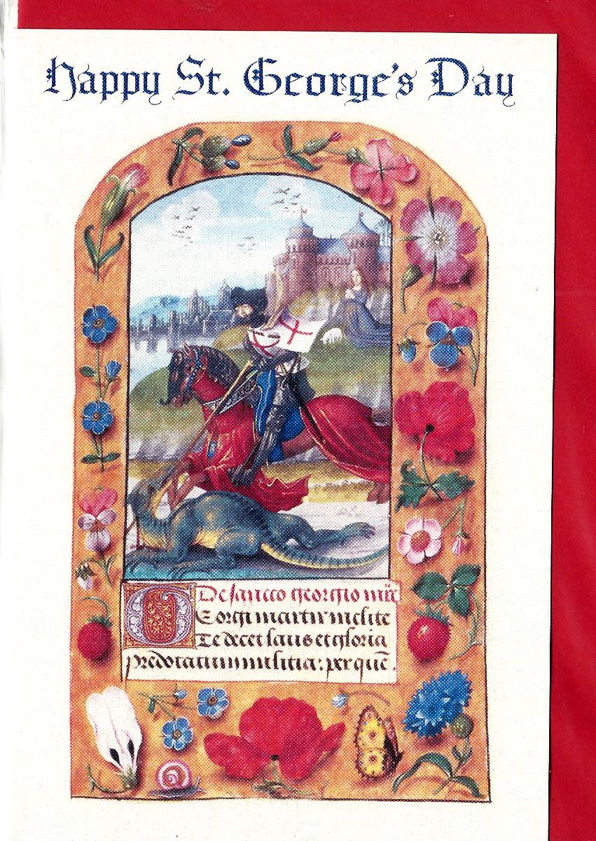 Card - Happy St George's Day 101885