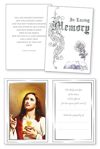 Mass Card: In Loving Memory 524329