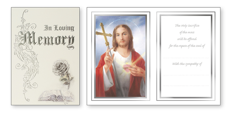 Mass Card: In Loving Memory 528484