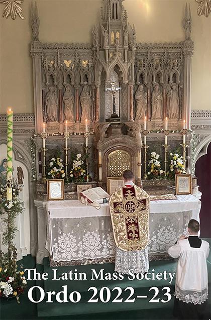 Latin Mass Society Ordo 2023
