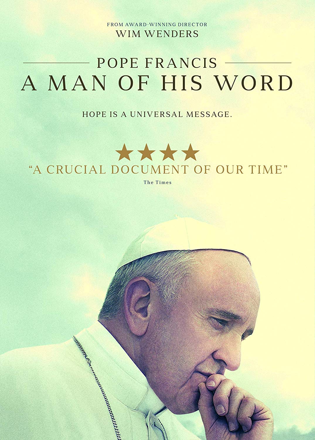 Pope Francis: A Man Of His Word DVD