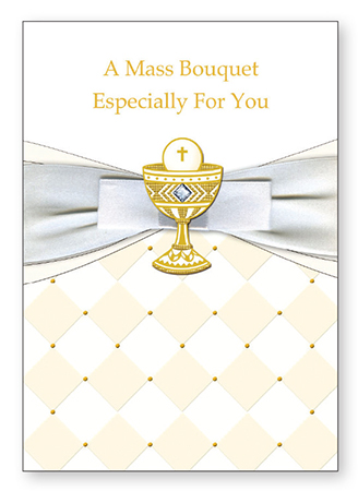 Mass Card - Mass Bouquet Especially For You