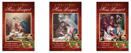 Mass Card - Christmas Mass Bouquet 533837