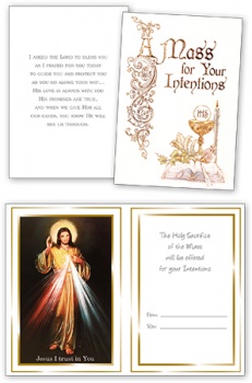 Mass Card - For Your Intentions 528482