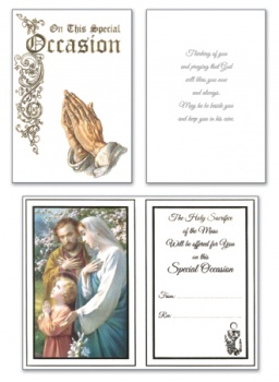 Mass Card - On This Special Occasion 526030